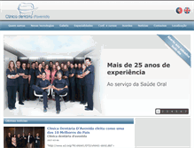 Tablet Screenshot of clinicadavenida.com